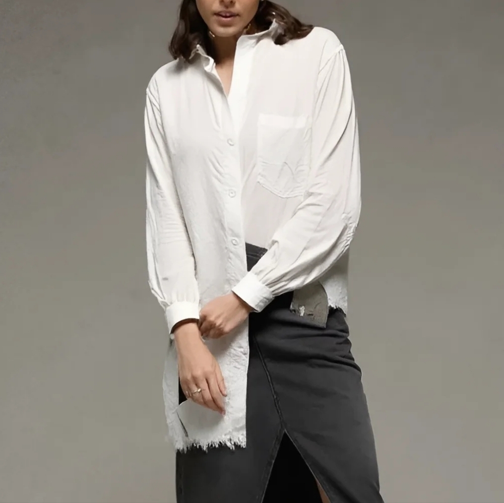 ANTHROPOLOGIE Cloth + Stone Woman's Top Size M
